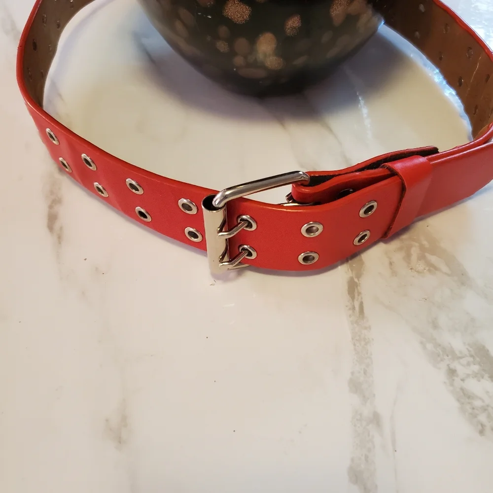 Beautiful Set Of Three  Ladies Belts ,size MED